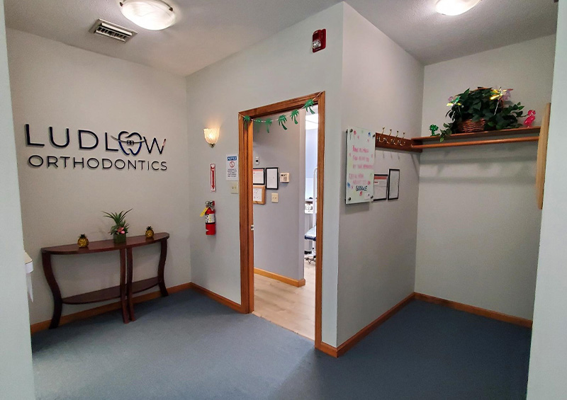 Outside view of Ludlow Massachusetts orthodontic office building